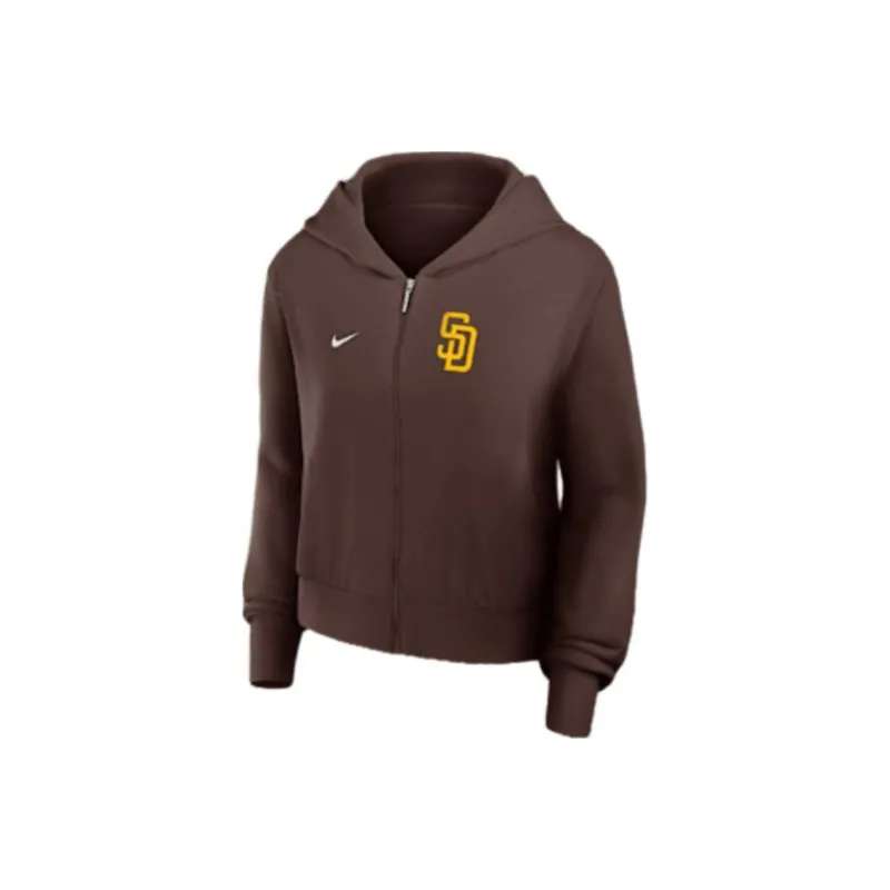 Nike San Diego Padres Women's's Nike Mlb Full Zip Hoodie-0