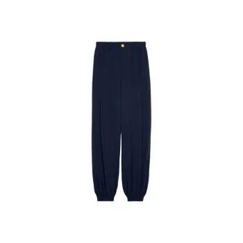 GUCCI FW21 Casual Pants Women's Dark Blue