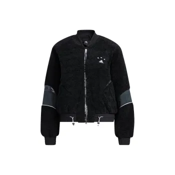 Adidas Cropped Coats Women's Black
