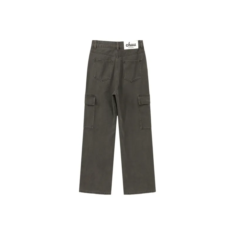 CHUU Casual Pants Women's Carbon Gray-3