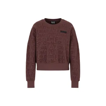 EMPORIO ARMANI EA7 Sweatshirt Women's Brown