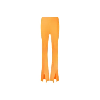 NANUSHKA Slit Cuff Ribbed Trousers