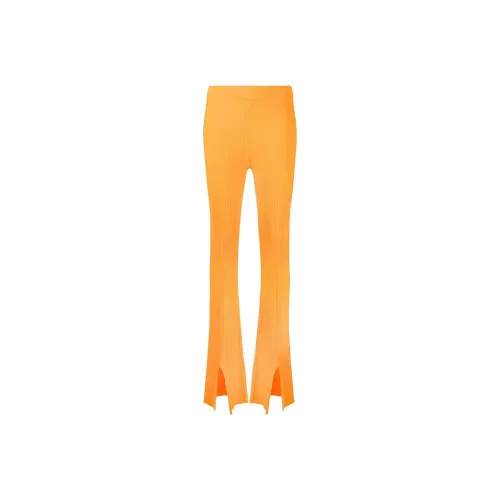NANUSHKA Slit Cuff Ribbed Trousers