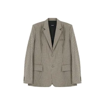 WE11DONE Check Blazer