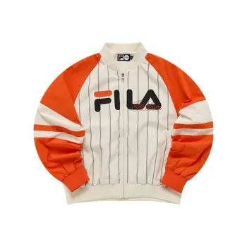 FILA FUSION Baseball Jacket Women's Scallion Print