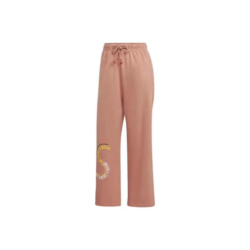 Stella Mccartney X Adidas Knitted Sweatpants Women's Pink-0