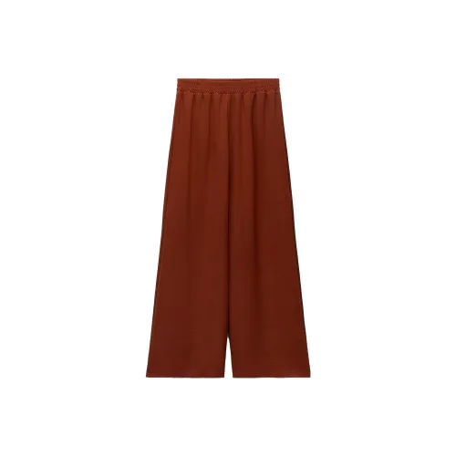 ZARA Casual Pants Women's Hued Red