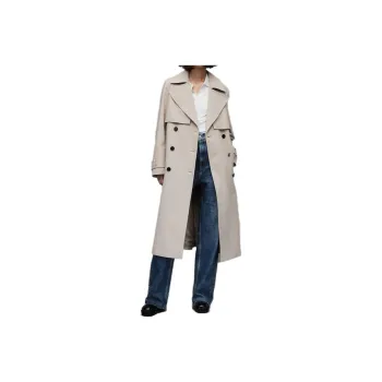 ALLSAINTS Coats Women's Ecru