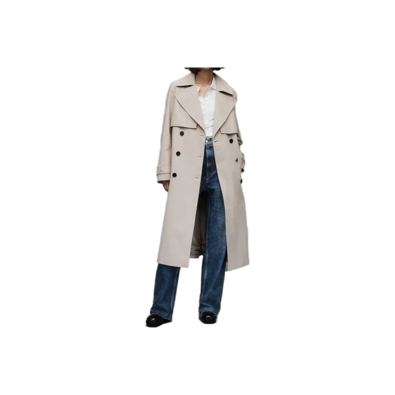 ALLSAINTS Coats Women's Ecru-0