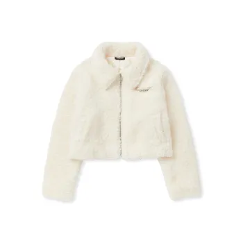 Nerdy Velvet Jackets Women's Light Yellow
