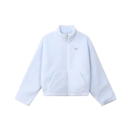 Nike Velvet feel Coat Women's Purple Blue