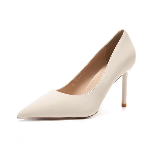 MADALLO High Heels Women's Beige/Black