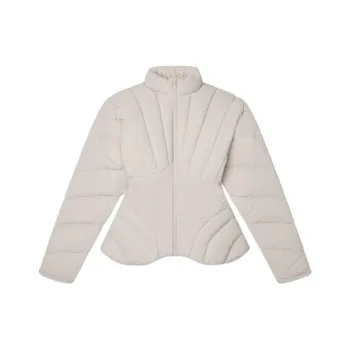 Khy DROP 002 Series Sculpted Puffer Jacket Jacket Women's Ecru