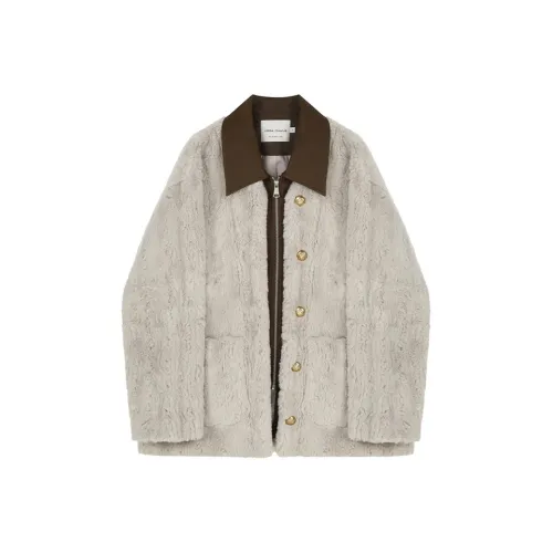 VEGA CHANG Coats Women's Deep Silver Gray