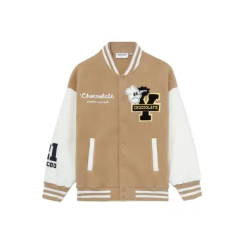 :CHOCOOLATE Bunny-motif Letterman Jacket