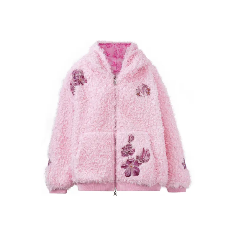 TCH Cropped Coats Women's Pink-0