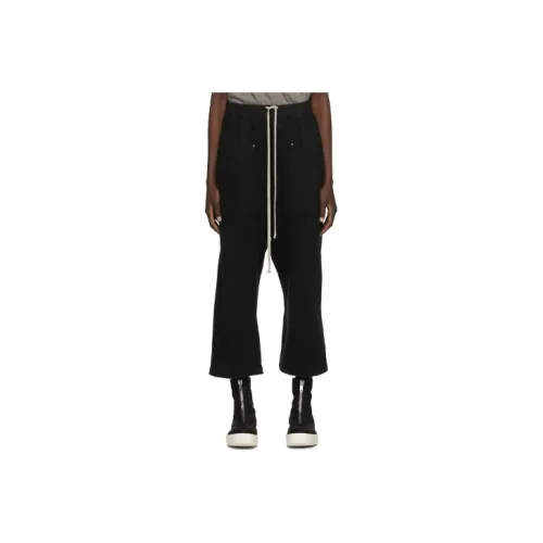 Rick Owens DRKSHDW Knitted Sweatpants Women's Black