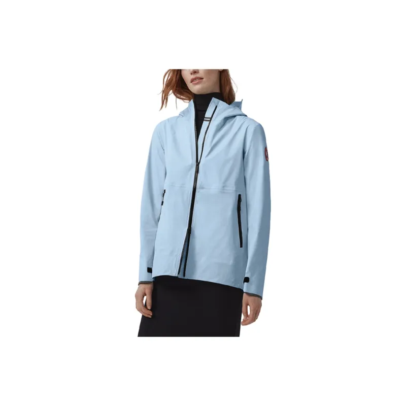 Canada Goose Waterproof Windbreaker Jacket Women's Daybreak Blue-0