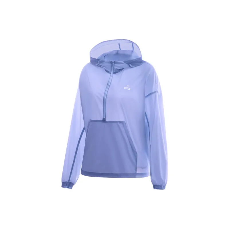 LINING Fitness Series Sun Protection Clothing Women's Light Iris Purple-0