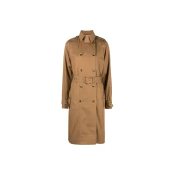 MICHAEL KORS MMK SS23 Trench Coat Women's Khaki