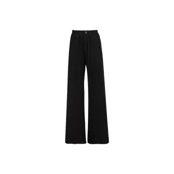 Wen Shan Casual Pants Women's Black