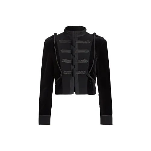 Polo Ralph Lauren Cropped Coat Women's Black