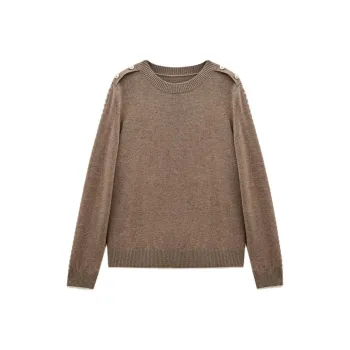 INSUN Knitwear Women's Dark Camel