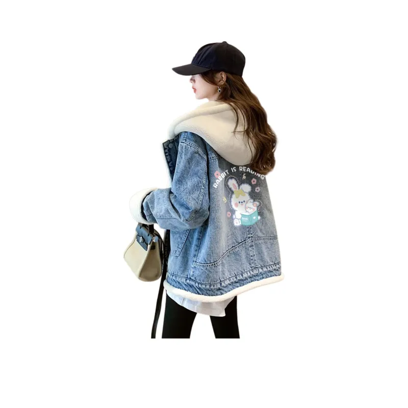 JEANSWEST Denim Jackets Women's-5