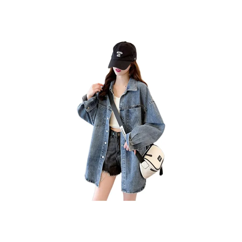 Juden Choi Denim Jacket Women's Blue-0