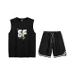2 Pack (Black Top+Black Pants)