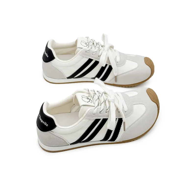 La Chapelle Slip Resistant, Abrasion Resistant, Lightweight Low Top Casual Shoes Women's Beige Gray Black-5