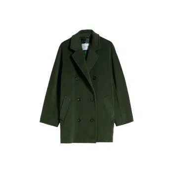 MaxMara Double Breasted Long Sleeved Coat