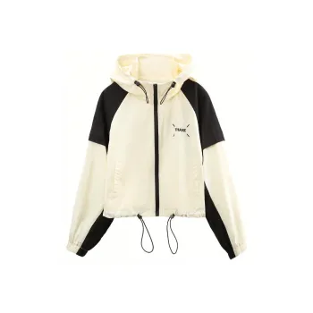 A Paradise For Awakening Cropped Coats Women's Apricot