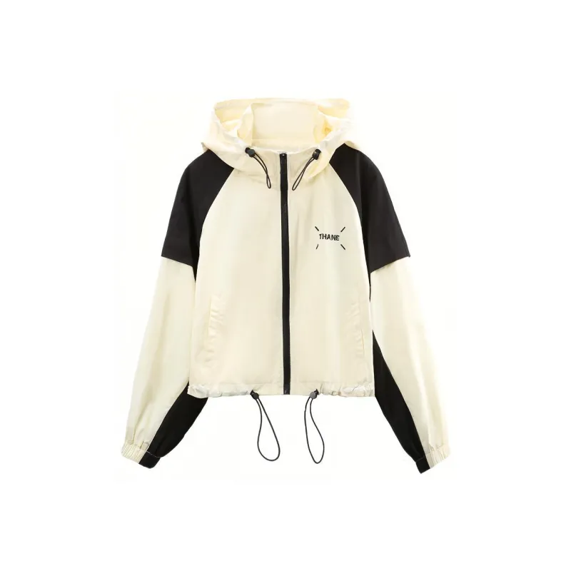 A Paradise For Awakening Cropped Coats Women's Apricot-0