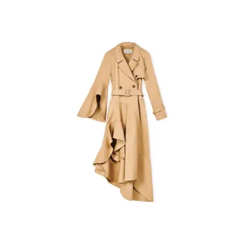 LOEWE Trench Coats Women's Beige