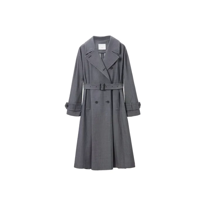 OVV Trench Coat Women's Dark Gray-0