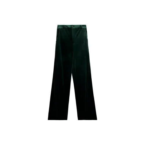 Lulupeach Casual Pants Women's Emerald Green