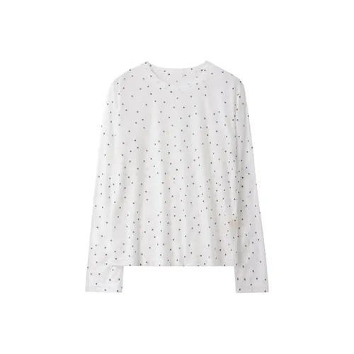 ATUXIU Knitwear 2025 Spring/Summer Elegance Slimming Crew Neck Base Layer Women's