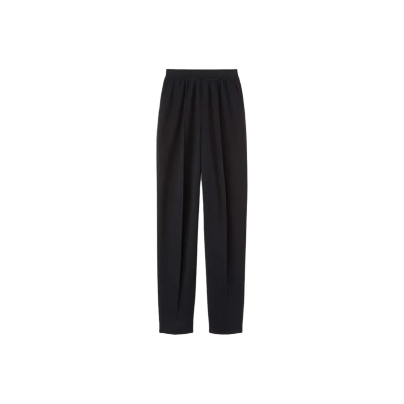 Loro Piana FW24 Casual Pants Women's Black-0