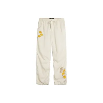 Hollister Year Of The Dragon CNY Series Casual Pants Women's Cream