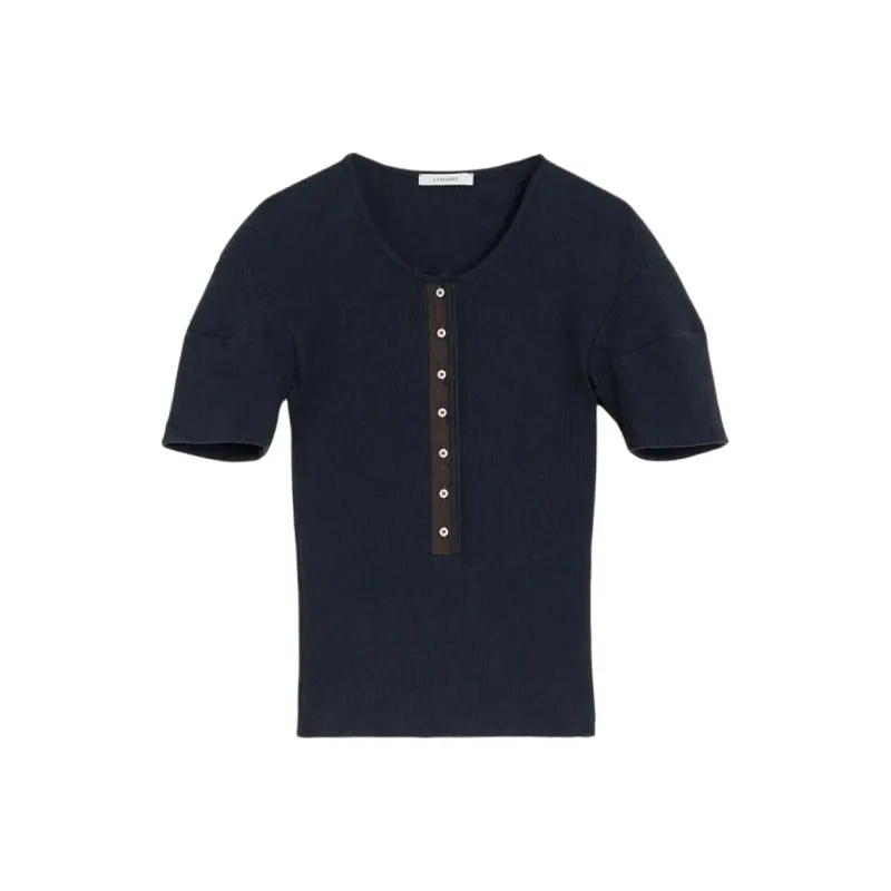Lemaire Henley T shirt-0