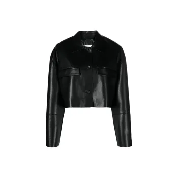 NANUSHKA Holleen Cropped Jacket