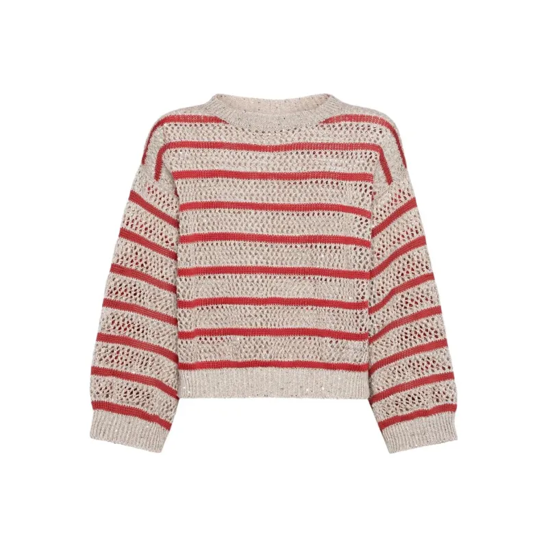 Brunello Cucinelli Dazzling Net Sweater-0