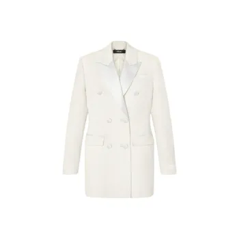 VERSACE Hourglass Double-Breasted Tuxedo Blazer