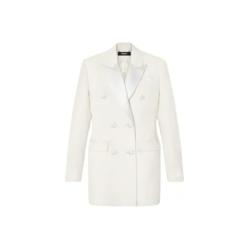 VERSACE Hourglass Double-Breasted Tuxedo Blazer