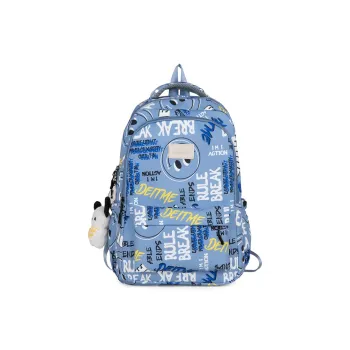 SUN EARTH &U Nylon Backpack Unisex Multicolor