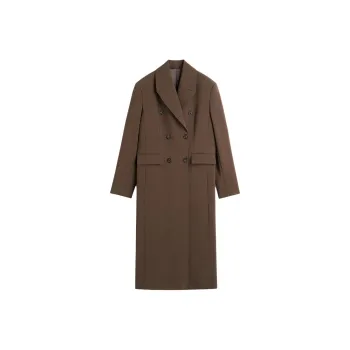 TOTEME Broad Double-Breasted Midi Coat