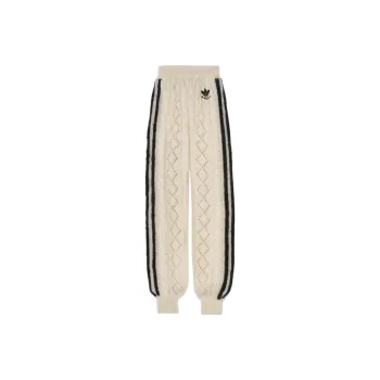 GUCCI X Adidas Mohair Knit Jogging Pant Ivory