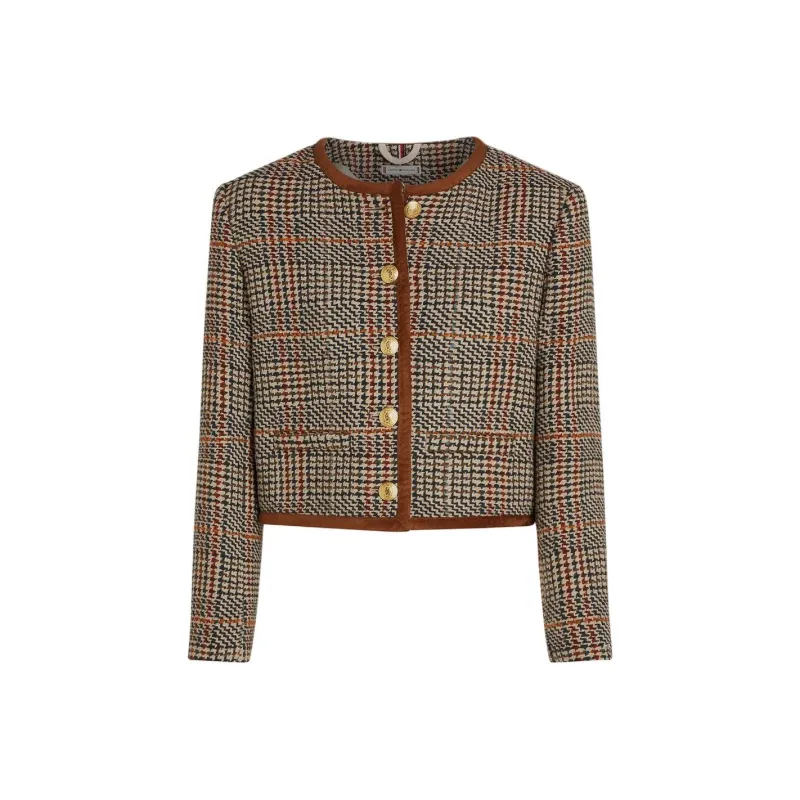 Tommy Hilfiger Boxy Tweed Blazer-0