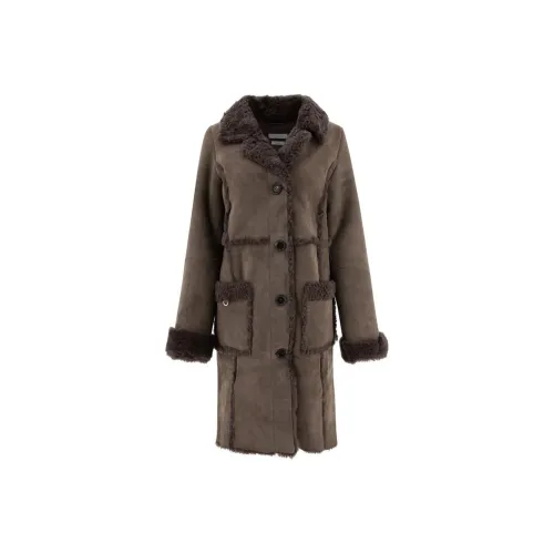 Saks Potts Coats Women's Brown
